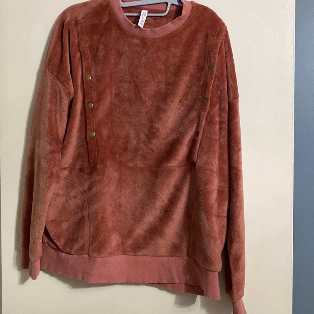 velour hoodie